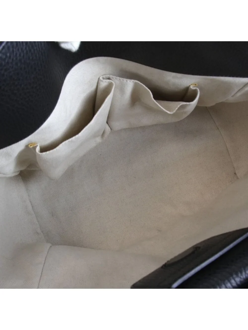 Gucci Tote Bag Leather Black